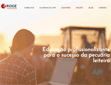 Tablet Screenshot of fundacaoroge.org.br